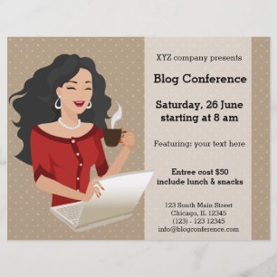 Zwarte haren voor de loopbaan flyer