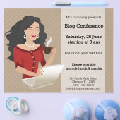 Zwarte haren voor de loopbaan flyer (Enkel)