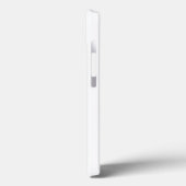 Zwarte Hart Optische Illusie iPhone Hoesje (Achterkant / Links)