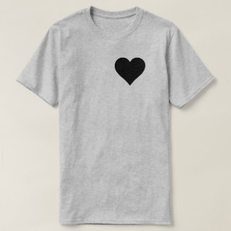  ZWARTE HART T-SHIRT