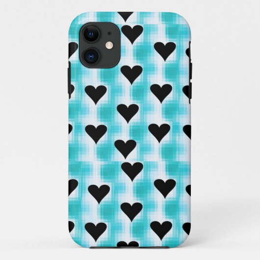 Zwarte harten Case-Mate iPhone case (Achterkant)
