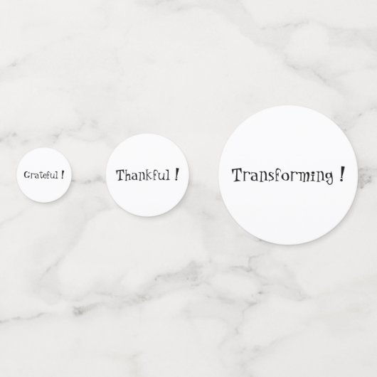 Zwarte Havanese Verjaardag Confetti (Achterkanten)