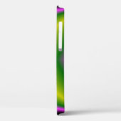 Zwarte Heart paars roze regenboog Case-Mate iPhone Case (Achterkant / Links)