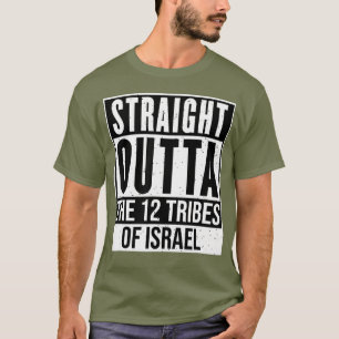 Zwarte Hebreeuwse Israëliet T-shirt