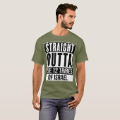 Zwarte Hebreeuwse Israëliet T-shirt (Voorkant volledig)