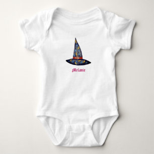 Zwarte Heksenhoed, Sterren Halloween T-shirt