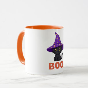 Zwarte Heksespookbeker voor Halloween Mok