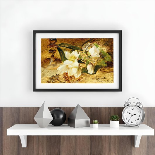 Zwarte Helleborus, Wisinger Poster