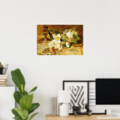 Zwarte Helleborus, Wisinger Poster (Thuiskantoor)