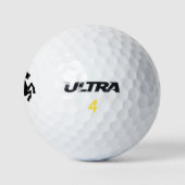 Zwarte hengst golfballen (Logo)