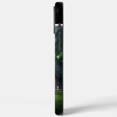 Zwarte hengst in de Alpen Case-Mate iPhone Case (Achterkant / Links)