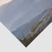 Zwarte Hengst Wild Horse Mountain Top Decoupage Tissuepapier (Detail)