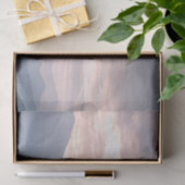 Zwarte Hengst Wild Horse Mountain Top Decoupage Tissuepapier (Geschenk)