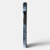 Zwarte herder in het Hoesje van de sneeuwdekooter (Achterkant / Links)