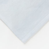 Zwarte herder in het Hoesje van de sneeuwdekooter Fleece Deken (Hoek)