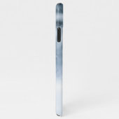 Zwarte herder in het Hoesje van de sneeuwdekooter iPhone Hoesje (Rechterkant)