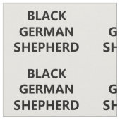 zwarte herder stof (Close Up)