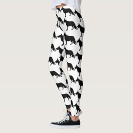 Zwarte herdershond leggings