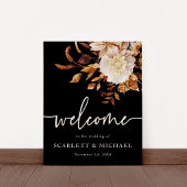 Zwarte Herfst Welkom Poster