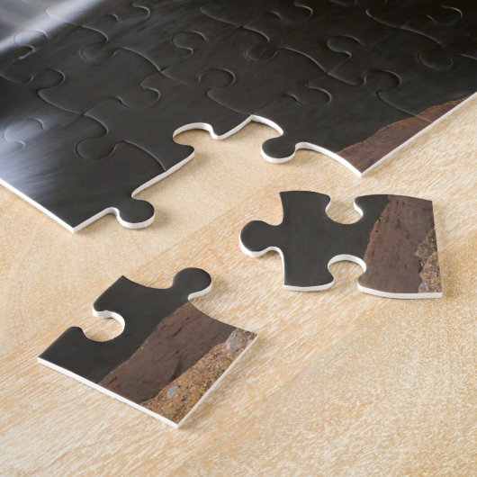 Zwarte Herfsten Legpuzzel (Zijkant)