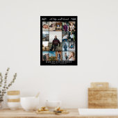 Zwarte herinnering aan een leven goed geleefd 17 f poster (Keuken)