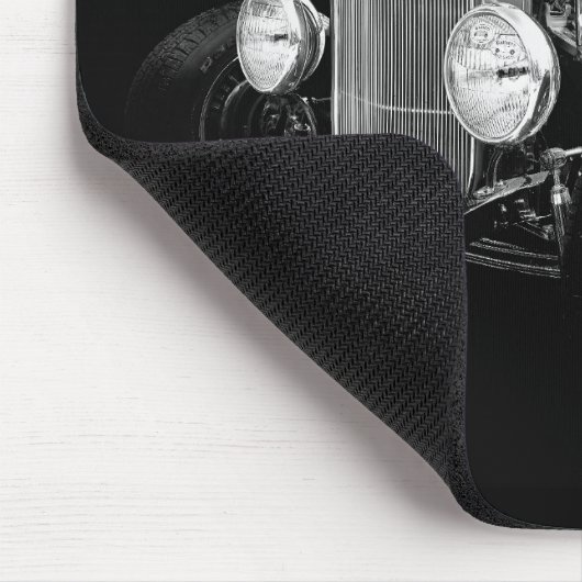 zwarte hete staaf muismat (Hoek)