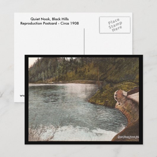 zwarte heuvels briefkaart (Voorkant / Achterkant)