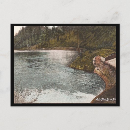  zwarte heuvels briefkaart (Voorkant)