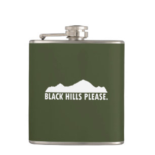 Zwarte Heuvels tevreden Heupfles