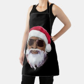 Zwarte hiphop Santa Claus novelty African American Schort (Insitu)