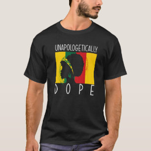 Zwarte-historische maand van het Afrikaanse erfgoe T-shirt