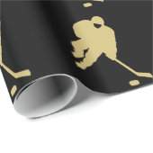 ZWARTE HOCKEY 2 CADEAUPAPIER (Rol Hoek)