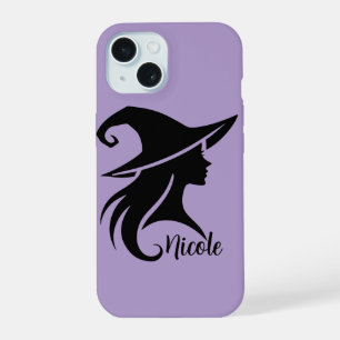 Zwarte Hoed Heks Wicca Heksen Halloween  iPhone 15 Case