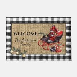  zwarte hoes in pakketten, zwart, dubbele controle deurmat