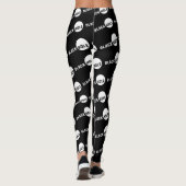 Zwarte hoes voor zwart leggings (Achterkant)
