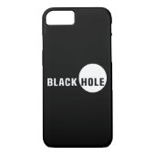 Zwarte hol Case-Mate iPhone case (Achterkant)