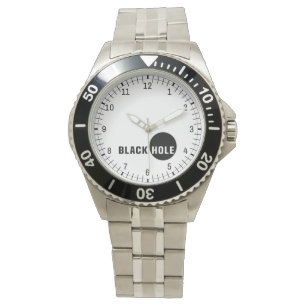 Zwarte hol horloge