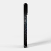 Zwarte hol iPhone hoesje (Rechterkant)