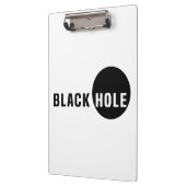 Zwarte hol klembord (Links)