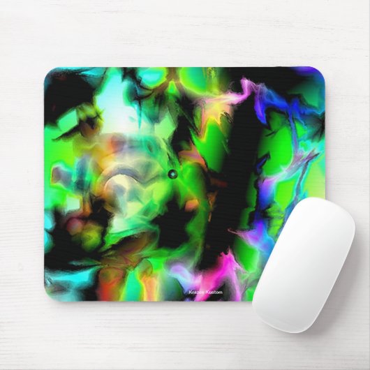 Zwarte hol muismat (Met muis)