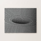 Zwarte hol | Optische verlichting Legpuzzel (Horizontaal)