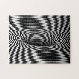 Zwarte hol | Optische verlichting Legpuzzel