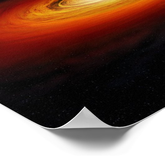 Zwarte hol poster (Hoek)