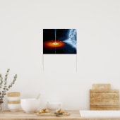 Zwarte hol poster (Keuken)