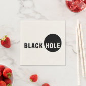 Zwarte hol servet (Insitu)