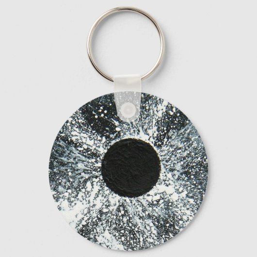 Zwarte hol sleutelhanger (Voorkant)