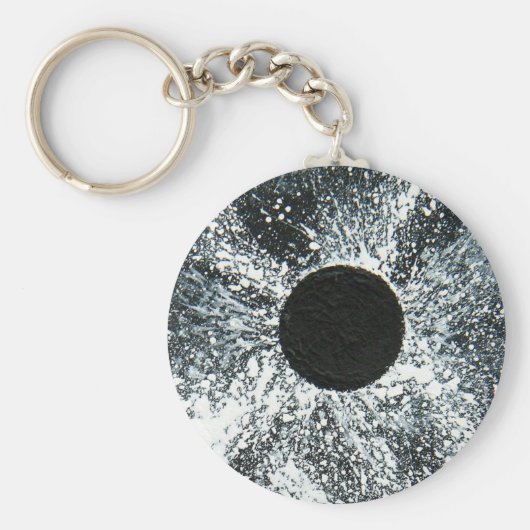 Zwarte hol sleutelhanger (Voorkant)