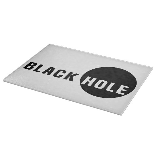 Zwarte hol snijplank (Hoek)