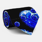 Zwarte hol stropdas (Opgerold)