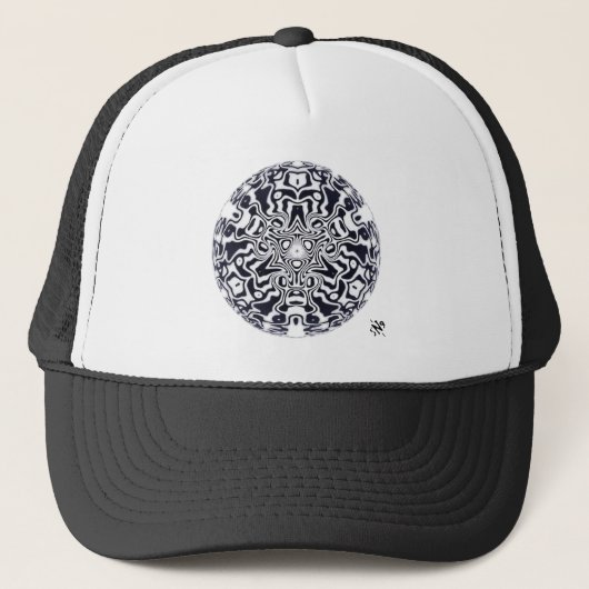 Zwarte Hole Birth (BHB) Trucker Pet (Voorkant)